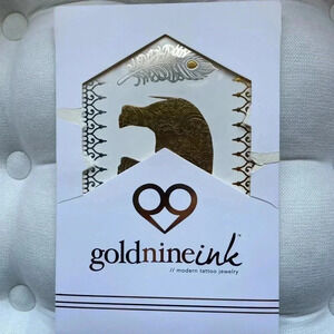 [Gold Nine Ink] Colorful/Metallic Henna/Mehndi Temporary Tattoo